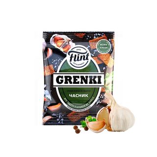 Grzanki Flint żytnio-pszenne o smaku czosnku