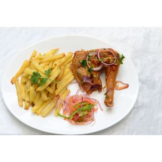 Quarter Chicken+ Large Chips