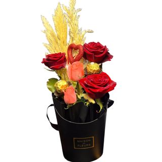 Maison des fleures noir