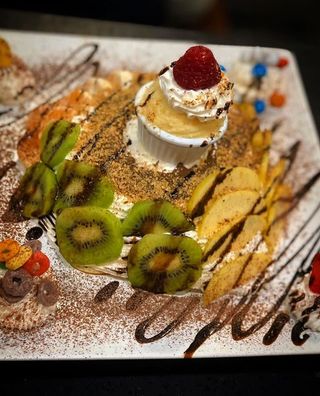 Pancake Nutella Fruits Secs