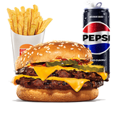 Double Cheeseburger Zestaw