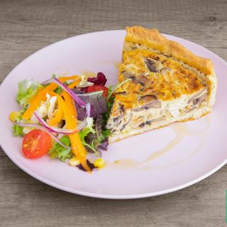 Quiche De Pollo Al Curry