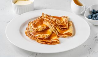 Crepes al caramello