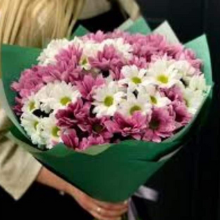 ქრიზანთემების მიქს თაიგული