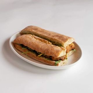 El vegetarià amb albergínia en tempura