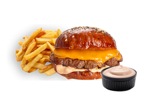 Mini The original smashed burger  meniu