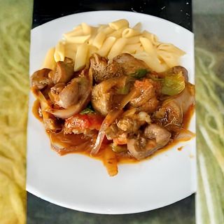 Frites Sauté Aux rognons