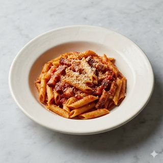 Pennette all'amatriciana