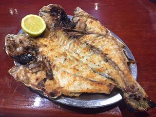 Dourada Grelhada com Batata Cozida