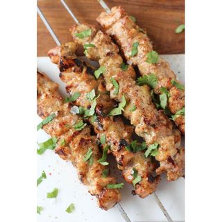 Honey Mustard Pork Skewers