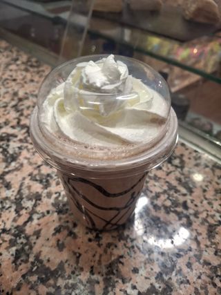 Frappe de chocolate