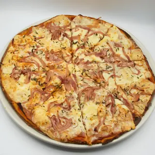 Pizza Queijo e Fiambre Grande