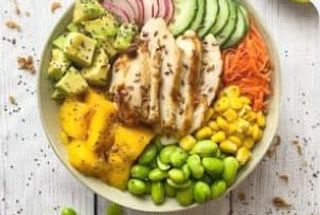 Poke bowls Poulet Caramélisé