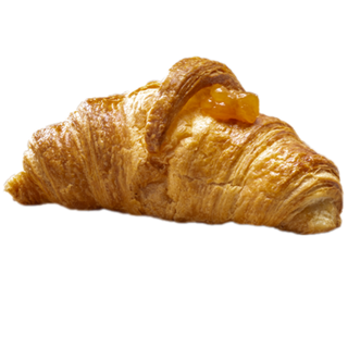 Croissant con albicocca