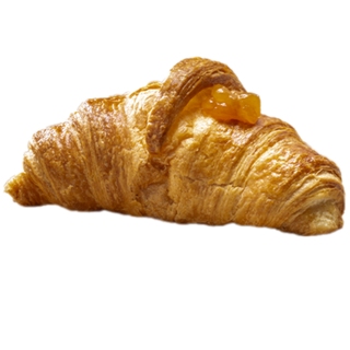 Croissant con albicocca