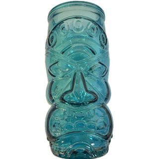 Bicchiere tiki turchese