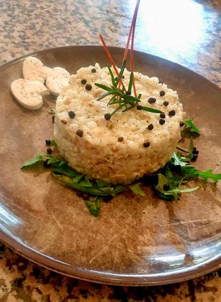 Rižoto sa piletinom i šampinjonima  400 gr