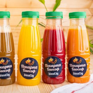 Прясно изцеден фреш микс от грейпфрут и портокал