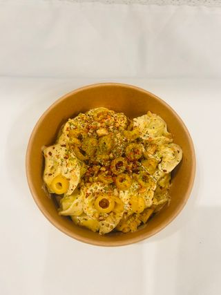 Тортелини с рикота спанак