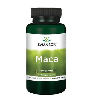 Maca 500mg bulwa Lepidium 100 kapsułek SWANSON