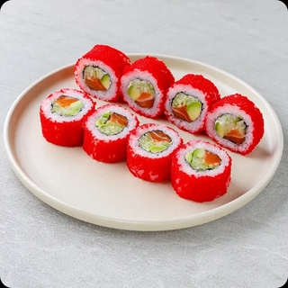 Рол Каліфорнія з лососем 