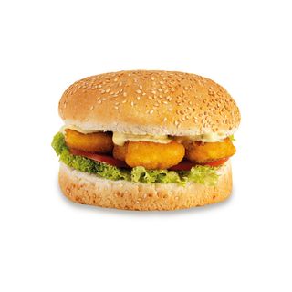 Бургер з курячим нагетсом (245г)