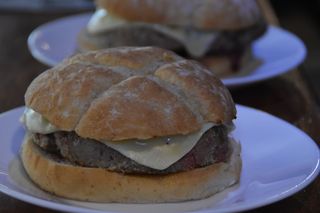 Hamburguesa con queso