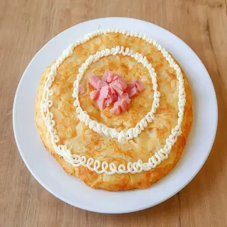 Tortilla De Patata Jamón y Queso