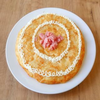 Tortilla De Patata Con Jamón Y Queso