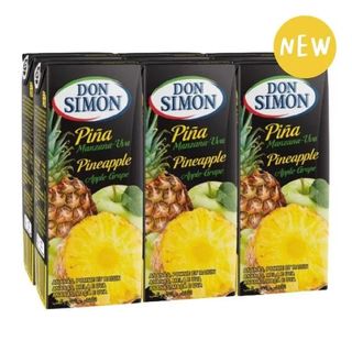 Zumo de Piña, Manzana y Uva Don Simón Pack 6x20 Cl.