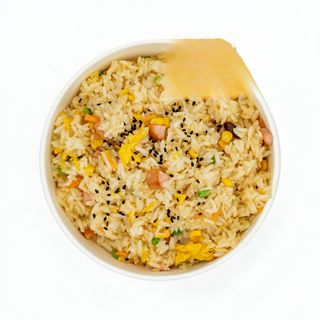 10. Riso saltato con gamberetti