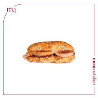 Mini-sandwich poulet teriyaki