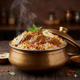 Lamb biryani