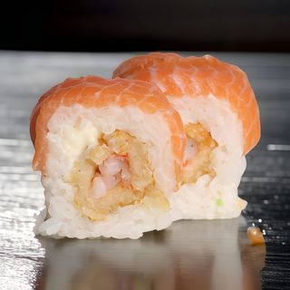 Fresh Roll Saumon Crevettes (4 Pcs)