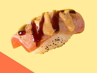 Нігірі Гриль з лососем (70g)