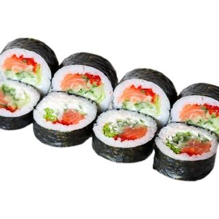 Futomaki z łososiem