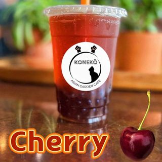 CHERRY ICED TEA BOBA 450ML