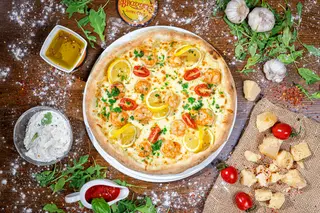 Pizza gamberi