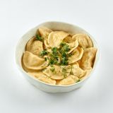 Вареники з лососем та крем-сиром (250г) 