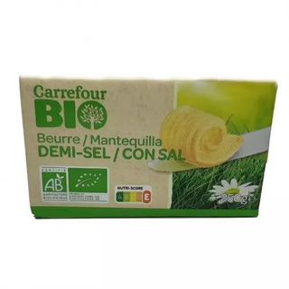 Mantequilla Con Sal Bio Carrefour 250 Gr.