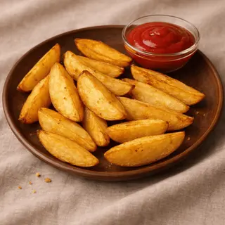 Картопля по-селянськи (150/30г)