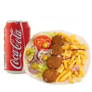Piatto falafel - menù