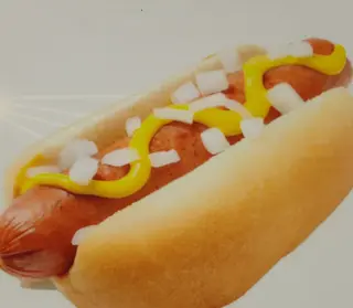 Menu panino hot dog