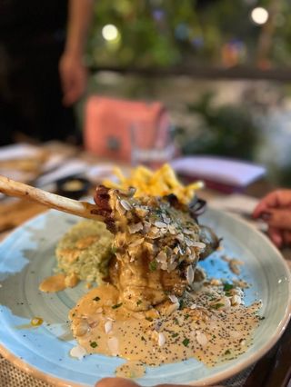 Souris D'agneau Au Miel Et Thym