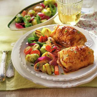 MUSLOS RELLENOS AL HORNO