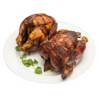 2 Pollos Asados Solo + patatas fritas 