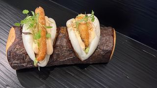 Pan Bao De Langostinos 