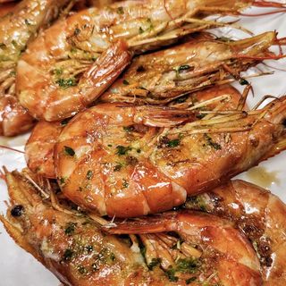 Langostinos A La Plancha