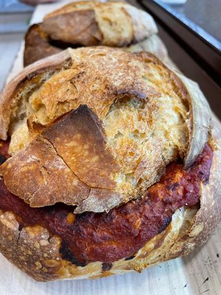 Parmigianotta - parmigiana di melanzane rossa