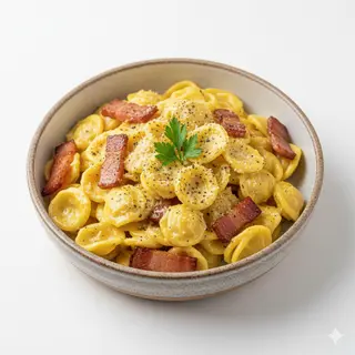 Orechiette A La Carbonara